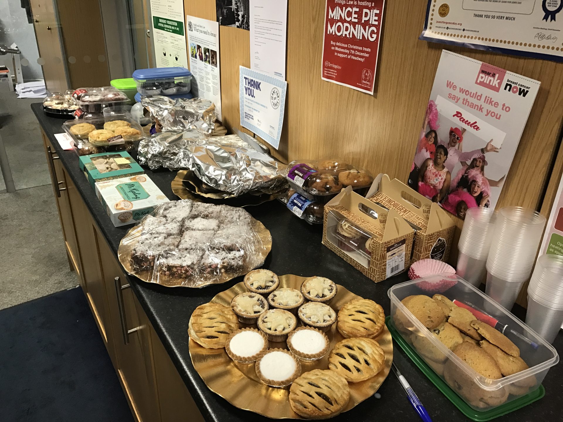 A Mince Pie Morning for Headway
